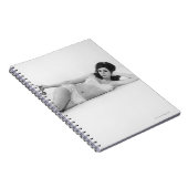 Vrouw in zwemkleding notitieboek (Rechterzijde)