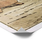 Vrouw Influence of the Devonshire Canvas Poster (Hoek)