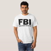 Vrouw Inspecteur T-shirt (Voorkant volledig)