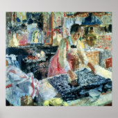 Vrouw Ironing, 1912 Poster (Voorkant)