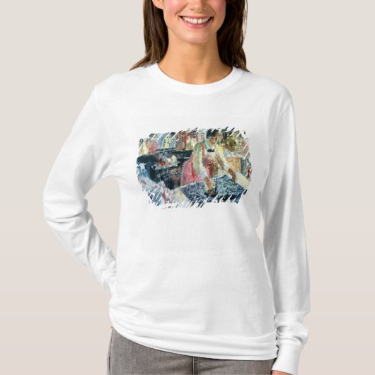 Vrouw Ironing, 1912 T-shirt (Voorkant)