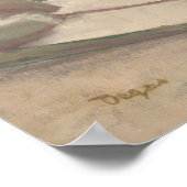 Vrouw Ironing - Edgar Degas Fine Art Poster (Hoek)