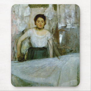 Vrouw Ironing Muismat