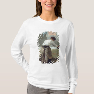 Vrouw Ironing T-shirt