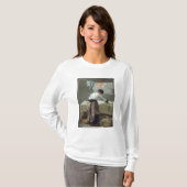 Vrouw Ironing T-shirt (Voorkant volledig)