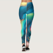 Vrouw is een Droomster Leggings (Achterkant)