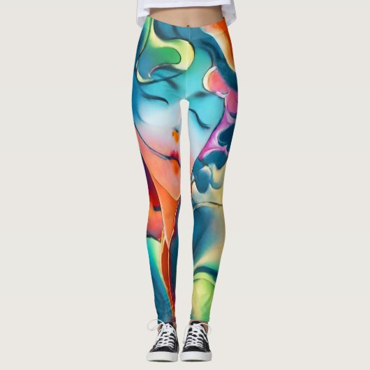 Vrouw is een Droomster Leggings (Voorkant)