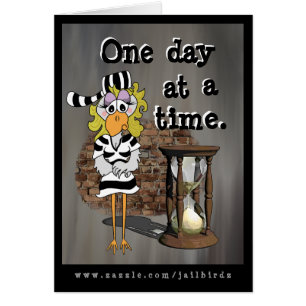 Vrouw Jailbird: Wees sterk!