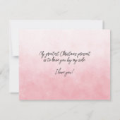 Vrouw, je verlicht mijn leven altijd met Kerstmis (Achterkant)