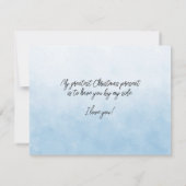 Vrouw, je verlicht mijn leven altijd met Kerstmis (Achterkant)