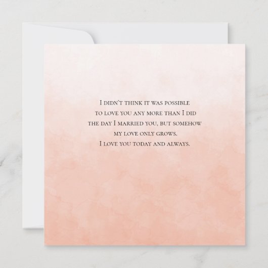 Vrouw Jubileum Blauwe en Oranje Poppies Notitiekaartje (Achterkant)