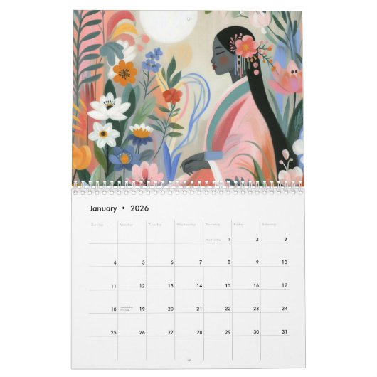 Vrouw Kalender (Jan 2026)