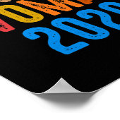 Vrouw Kamala Harris voor President Poster (Hoek)