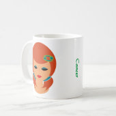 Vrouw kankerMok Koffiemok (Voorkant links)