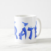 VROUW KARATE KOFFIEMOK (Voorkant rechts)