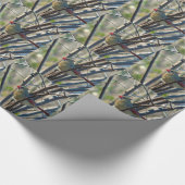 Vrouw kardinaal cadeaupapier (Hoek)