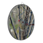 Vrouw kardinaal dartbord (Voorkant Links)