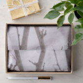 Vrouw kardinaal in de winter tissuepapier (Geschenk)