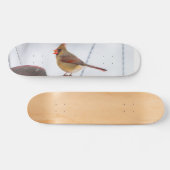 Vrouw Kardinaal Lunch Tijd Skateboard (Horizontaal)