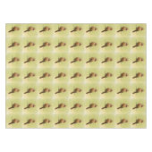 Vrouw Kardinaal Songbird Tafelkleed (Voorkant (Horizontaal))