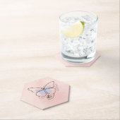 Vrouw Kartonnen Onderzetters (Insitu)