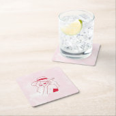 Vrouw Kartonnen Onderzetters (Insitu)