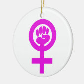 Vrouw Keramisch Ornament (Links)