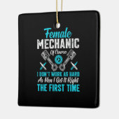 Vrouw Keramisch Ornament (Links)