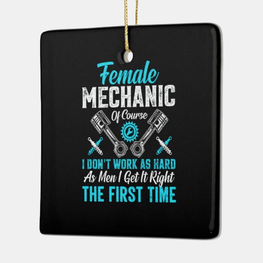 Vrouw Keramisch Ornament (Links)