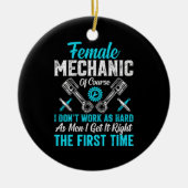 Vrouw Keramisch Ornament (Voorkant)