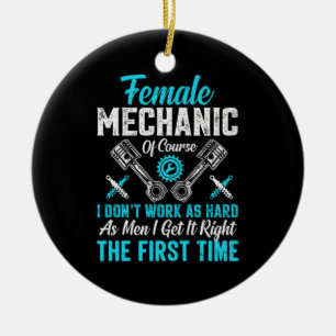 Vrouw Keramisch Ornament