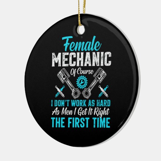 Vrouw Keramisch Ornament (Links)