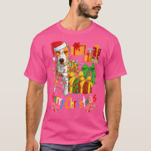 Vrouw kerstbulldog Familie houdt van Bulldog Li T-shirt