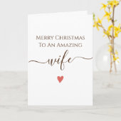 Vrouw kerstkaart kaart (Gele Bloem)