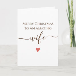 Vrouw Kerstmis Kaart