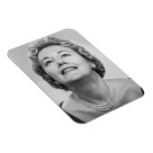 Vrouw kijkt omhoog magneet (Rechterzijde)