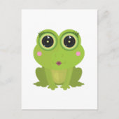 Vrouw Kikker Briefkaart (Voorkant)