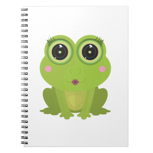 Vrouw Kikker Notitieboek (Voorkant)