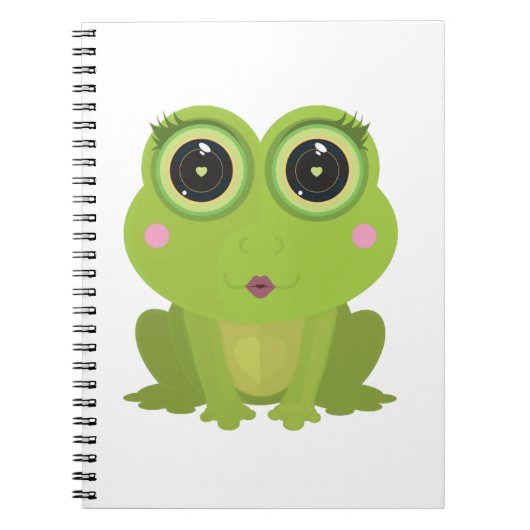 Vrouw Kikker Notitieboek (Voorkant)
