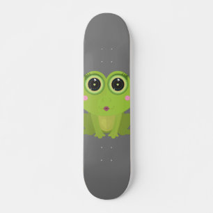 Vrouw Kikker Persoonlijk Skateboard