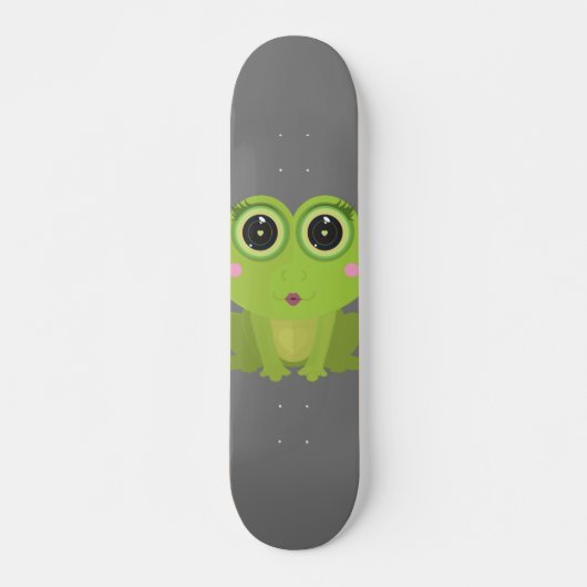 Vrouw Kikker Persoonlijk Skateboard (Voorkant)