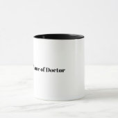 Vrouw kinderarts, arts op de Baby, Mok (Midden)