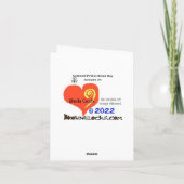 Vrouw Kinderarts met kinderen Wenskaart Kaart (Achterkant)