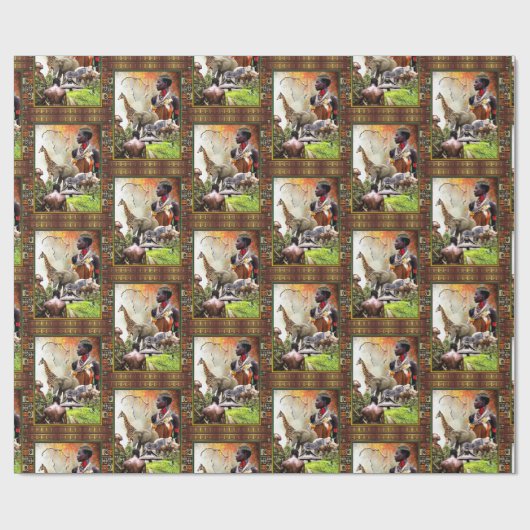 Vrouw King Cadeaupapier (Vlak)