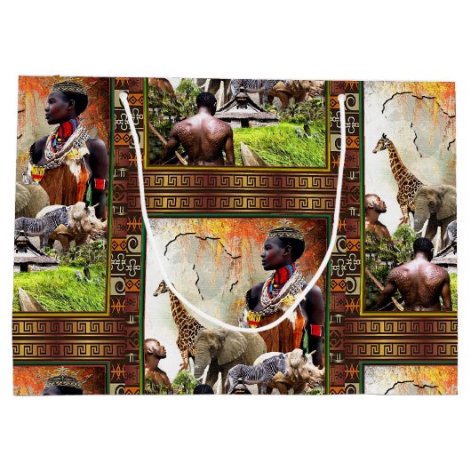 Vrouw King Groot Cadeauzakje (Achterkant)