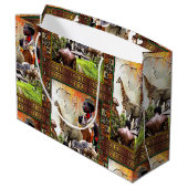 Vrouw King Groot Cadeauzakje (Achterkant Gekanteld)