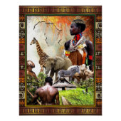 Vrouw King Perfect Poster (Voorkant)