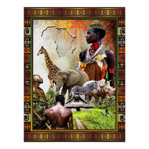 Vrouw King Perfect Poster