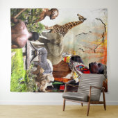 Vrouw King Wandkleed (In Situ (horizontaal))