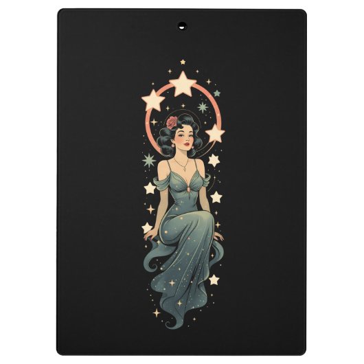 VROUW KLEMBORD (Achterkant)